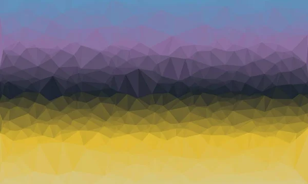 Minimal multicolored polygonal background — Stock Photo