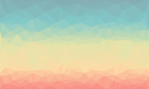 Minimal multicolored polygonal background — Stock Photo