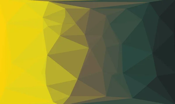 Abstract yellow and grey polygonal background — Stock Photo