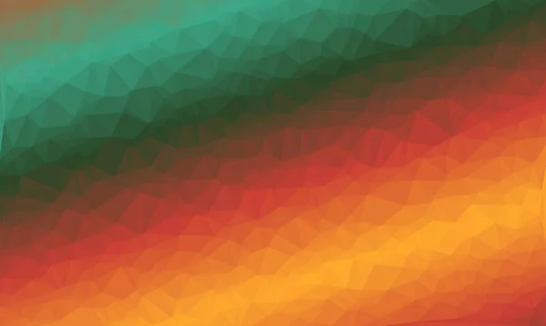 Creative prismatic background with polygonal pattern — Stock Photo