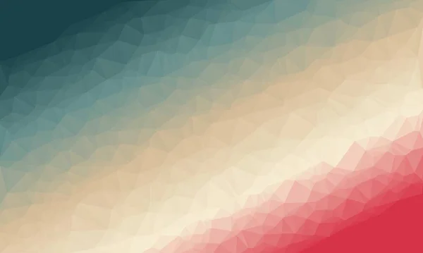 Creative prismatic background with polygonal pattern — Stock Photo