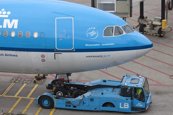 Μπλε Boeing 737 — Φωτογραφία Αρχείου