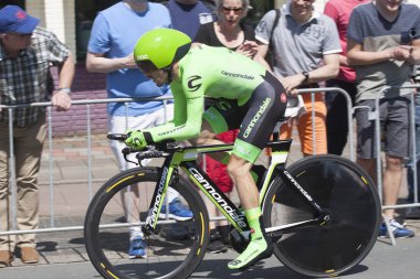 Posta havalesi Italia 2016 katılan profesyonel bisikletçi