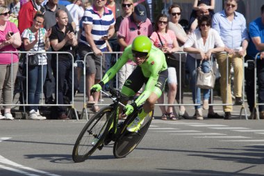 Posta havalesi Italia 2016 katılan profesyonel bisikletçi