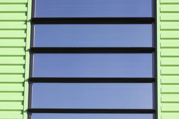 Grön och glas. — Stockfoto