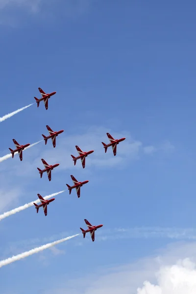 Aerobatic airshow — Stock Photo, Image