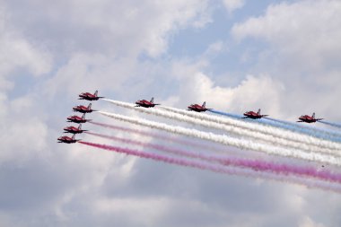 Kırmızı oklar, Hollandalı airshow.