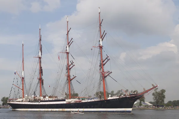 Высокий корабль Седова — стоковое фото