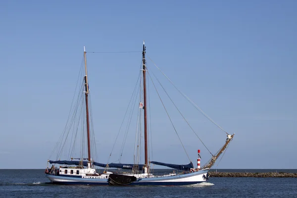 Dutch sailboat in the summer — Stock Photo, Image