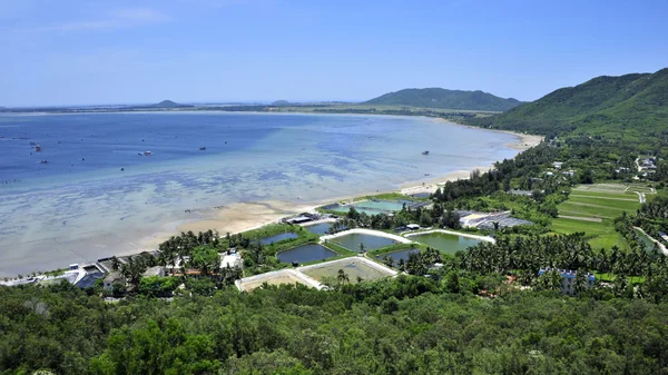 Sanya na ilha de Hainan, no sudeste da China — Fotografia de Stock