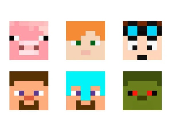 Minecraft Games Vector Art Stock Images Depositphotos