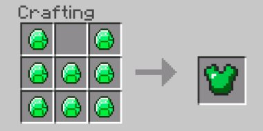 Piksel menü hazırlama. Zümrüt Zırh. Gri arka planda sekiz bit levha. Öge yaratmak için piksel oyunu penceresi. Vektör çizimi. Vektör illüstrasyonu