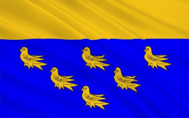 Batı Sussex Bayrağı bir ilçe, İngiltere