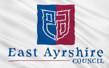 Doğu Ayrshire Konseyi İskoçya, Gre İngiltere bayrağı