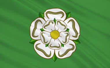 North Yorkshire County, İngiltere bayrağı 