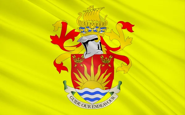 Vlajka hrabství Suffolk, Anglie — Stock fotografie