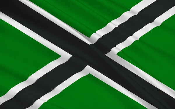 Bandeira do conselho de Clackmannanshire da Escócia, Reino Unido — Fotografia de Stock