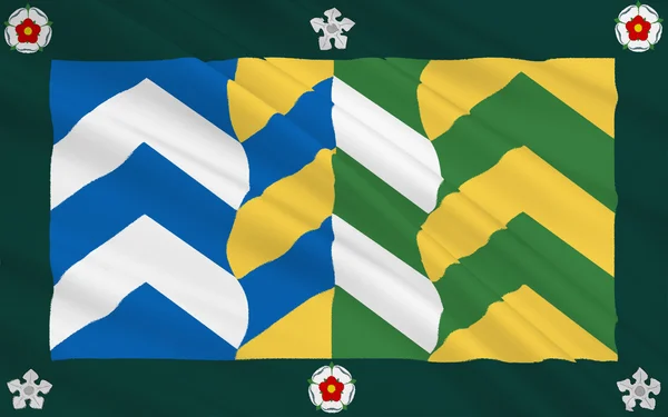 Vlag van Cumbria County, Engeland — Stockfoto