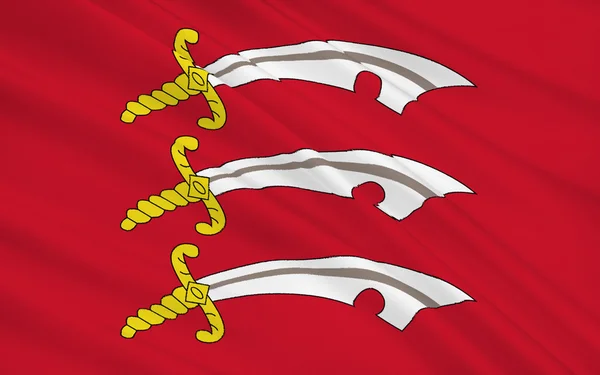 Flag of Essex is a county, England — Stock Photo, Image