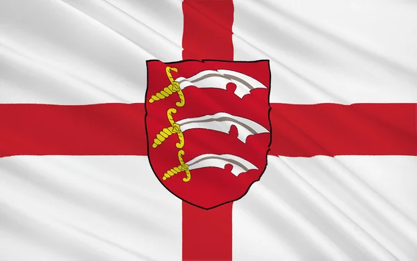 Flagge von essex ist ein county, england — Stockfoto