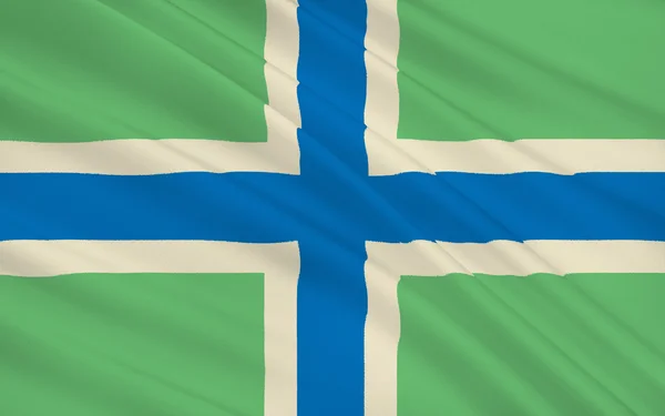 Флаг графства Глостершир — стоковое фото
