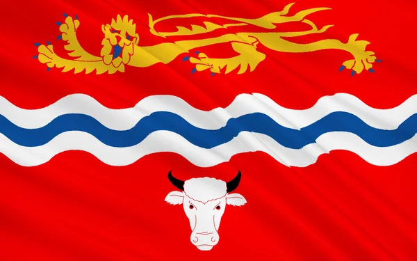 Bandeira de Herefordshire é um condado histórico inglês, Inglaterra — Fotografia de Stock