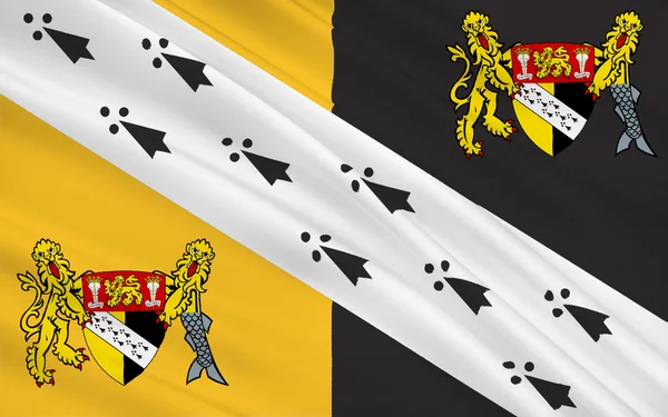 Flagga Norfolk county, England — Stockfoto