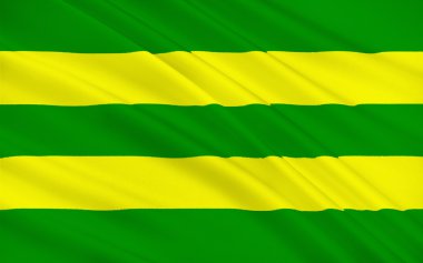 County Kerry bayrağı İrlanda bir ilçesidir