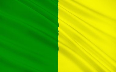 County Kerry bayrağı İrlanda bir ilçesidir