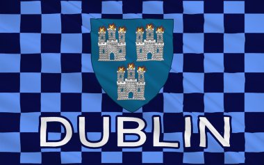 Başkenti ve en büyük şehir İrlanda Dublin bayraktır