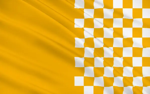 Flag of County Antrim in Ireland — Stock Photo, Image