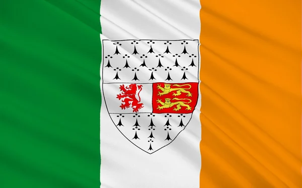Σημαία της County Carlow είναι μια κομητεία στην Ιρλανδία — Φωτογραφία Αρχείου