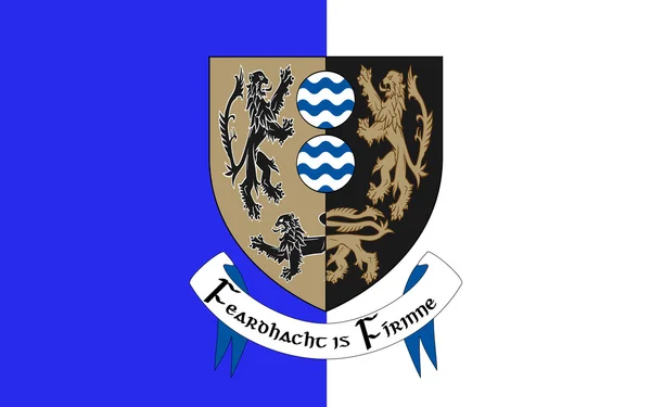 Vlag van County Cavan is een graafschap van Ierland — Stockfoto