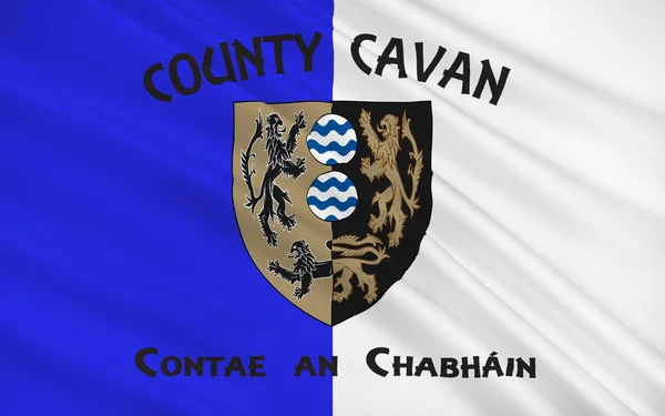 Flaga County Cavan to Hrabstwo w Irlandii — Zdjęcie stockowe