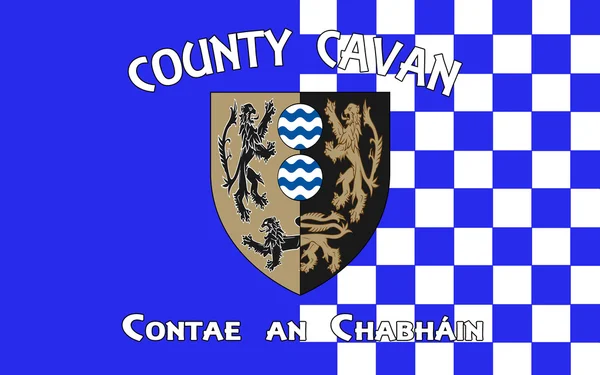 Flaga County Cavan to Hrabstwo w Irlandii — Zdjęcie stockowe