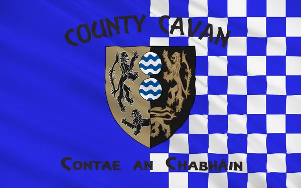 Flaga County Cavan to Hrabstwo w Irlandii — Zdjęcie stockowe