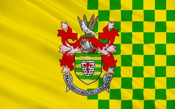 Vlag van County Donegal is een graafschap van Ierland — Stockfoto