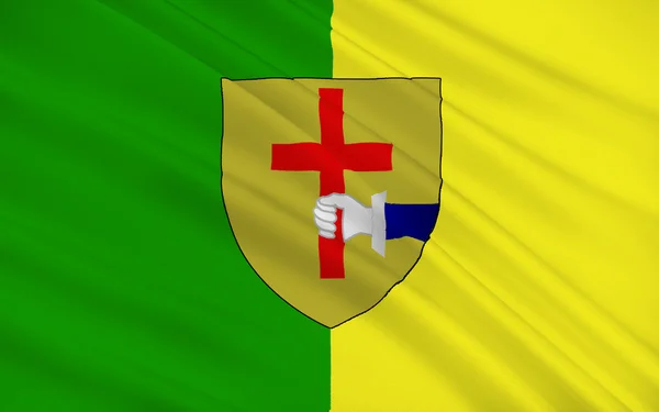 Vlag van County Donegal is een graafschap van Ierland — Stockfoto