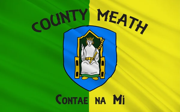 Bandera del Condado de Meath es un condado de Irlanda. — Foto de Stock