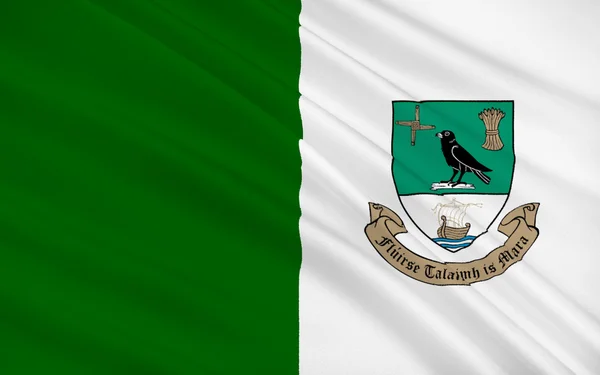 La bandiera di Flag of Fingal è una contea dell'Irlanda — Foto Stock