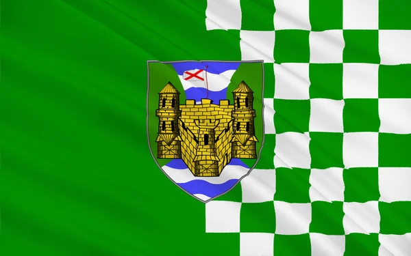 Vlag van County Fermanagh in Noord-Ierland — Stockfoto