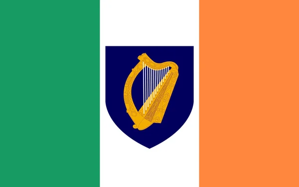 Flagge der Republik Irland — Stockfoto
