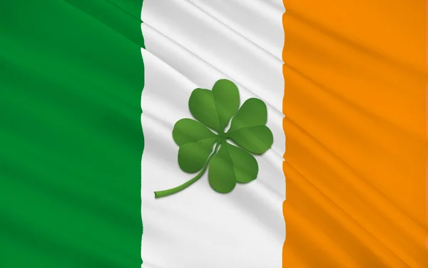 Flagge der Republik Irland — Stockfoto