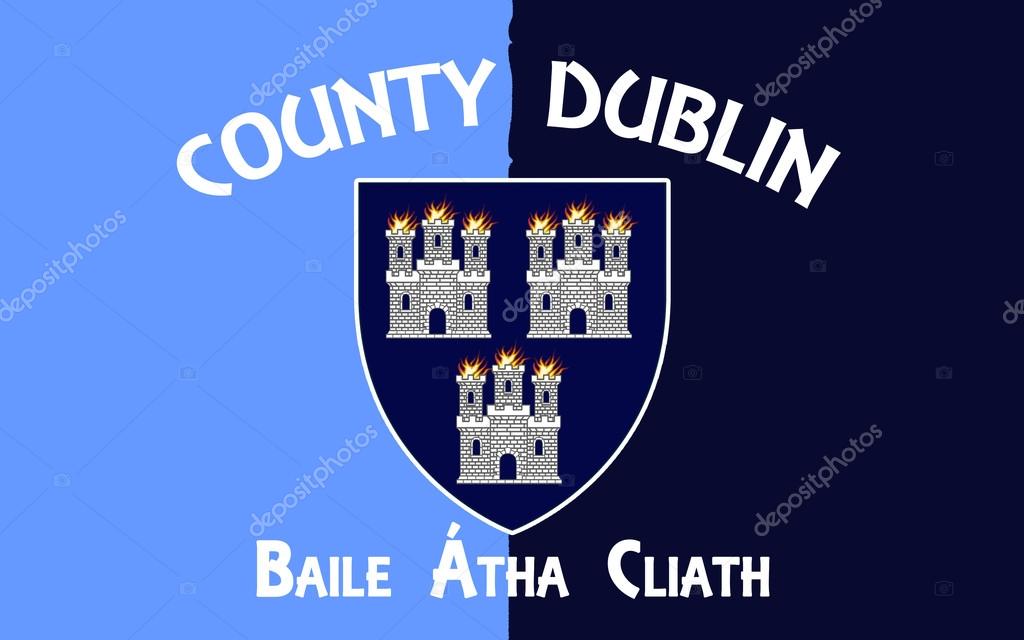 El Condado de Bandera de Dublín es un condado de Irlanda ...