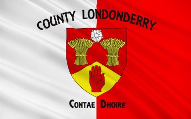 County Londonderry Kuzey İrlanda bayrağı