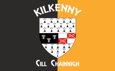 Bayrak Kilkenny İrlanda Güney-Doğu bölümünde yer alan bir şehirdir