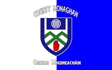 County Monaghan bayrağı İrlanda bir ilçesidir