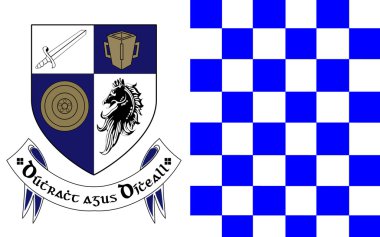 County Monaghan bayrağı İrlanda bir ilçesidir