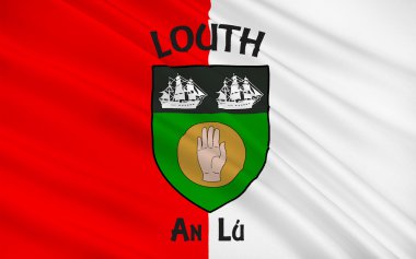 County Louth İrlanda bayrağı