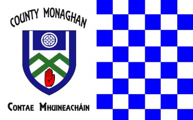 County Monaghan bayrağı İrlanda bir ilçesidir